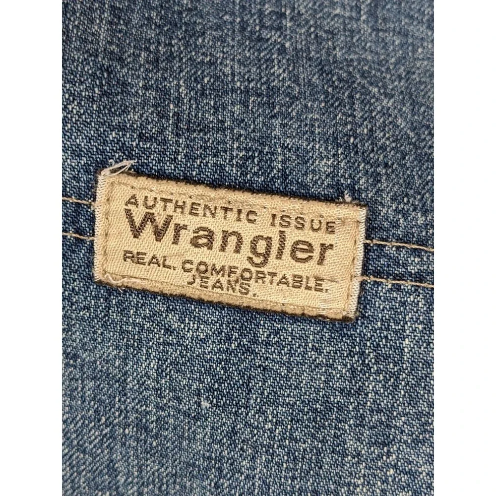 Wrangler Carpenter Jeans 40 x 32 Mens Blue Denim Cotton Blend